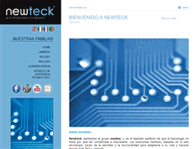 Tablet Screenshot of newteck.es
